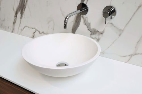 楚雄Exquisite white single and double faucet Basin
